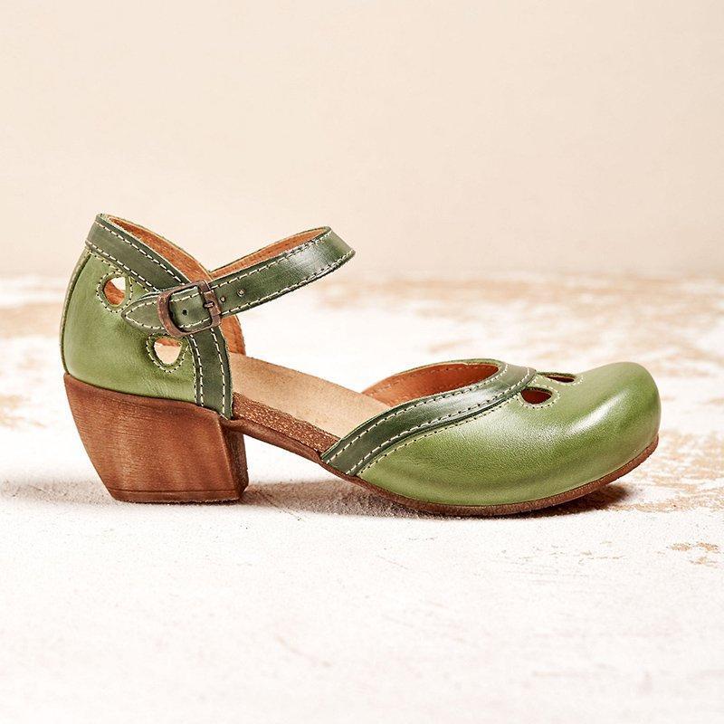 Fria™ - Comfortable Low Heel Sandals