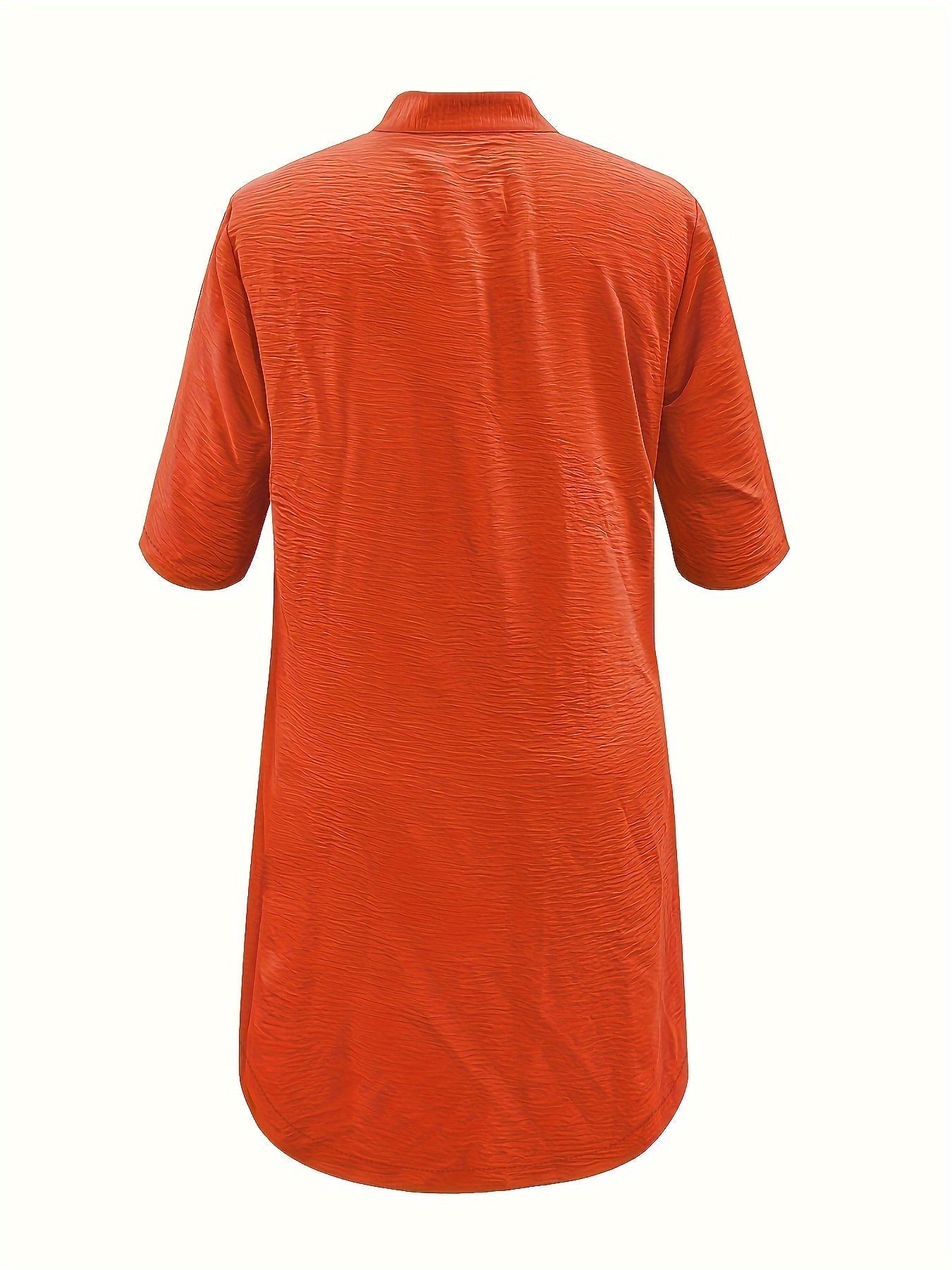 Hannah™ - Casual Dress with Button Placket