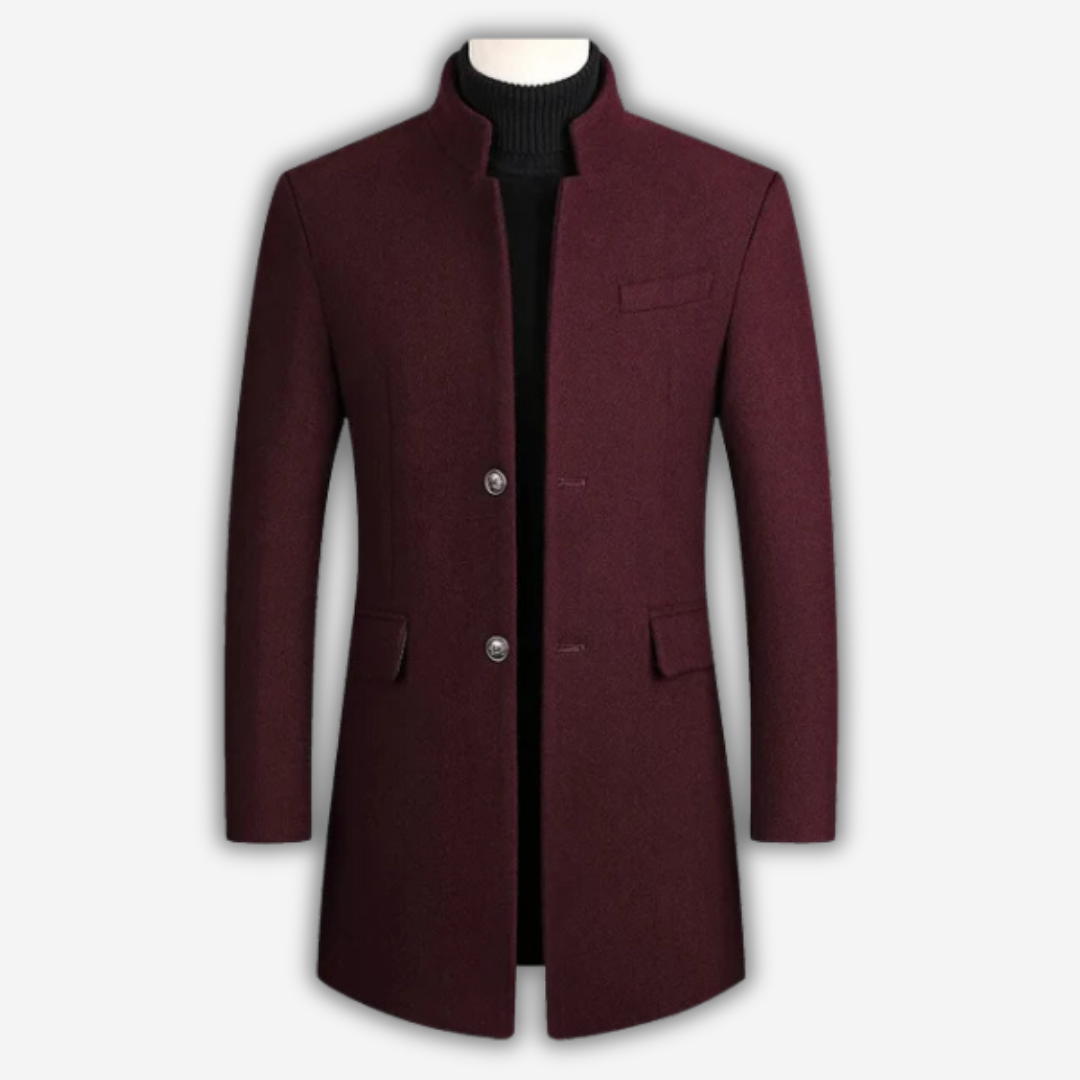 Men's Wool Overcoat