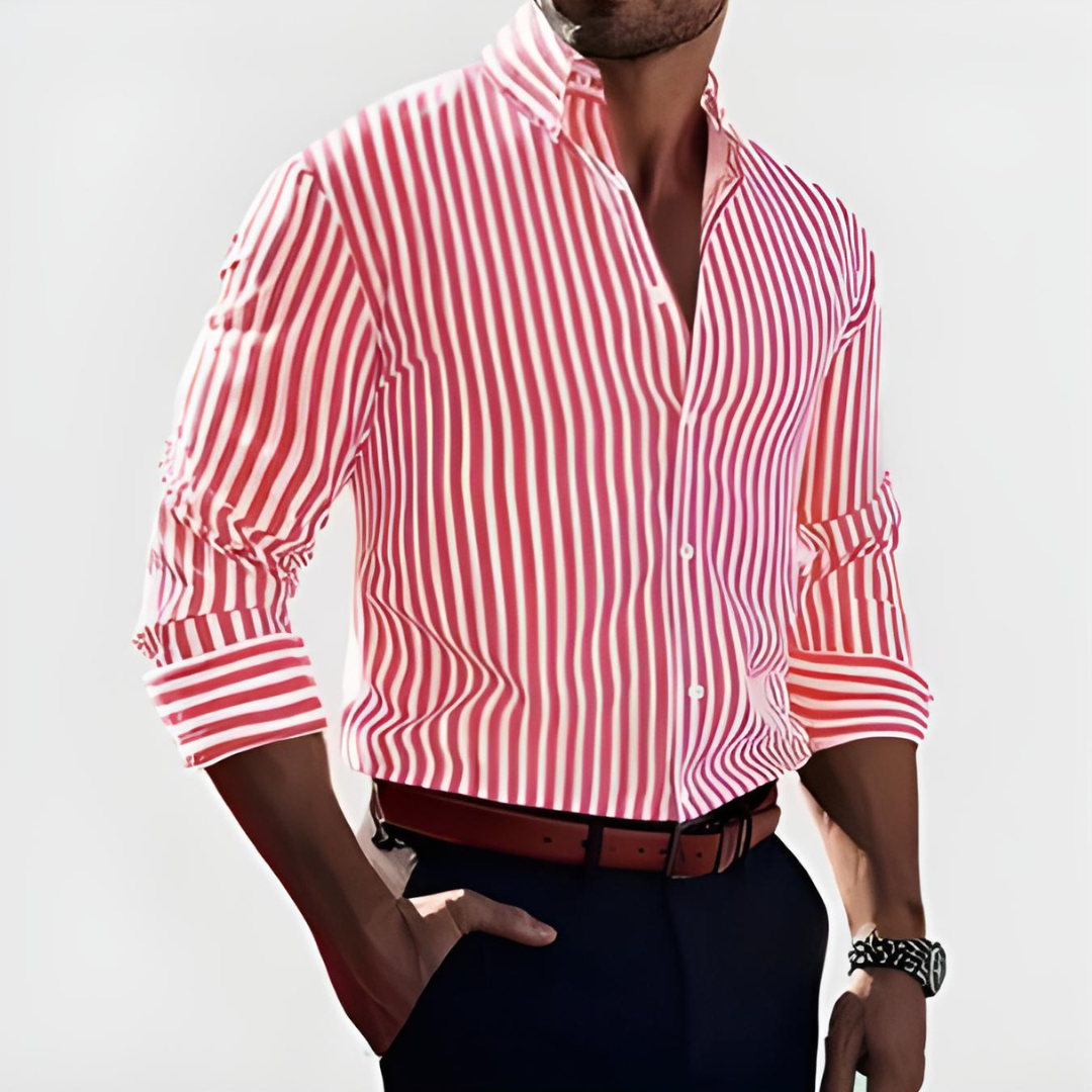 Melker™ – Striped Men's Shirt
