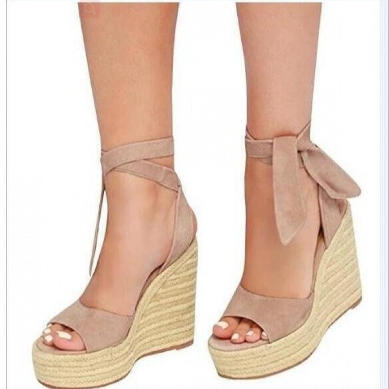 Serena™ - Elegant Espadrille Wedges