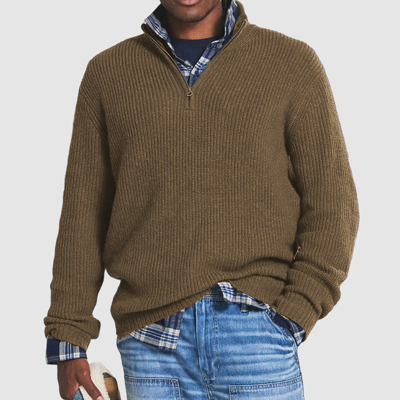 Jerry™ - Business Casual Pullover with Zipper