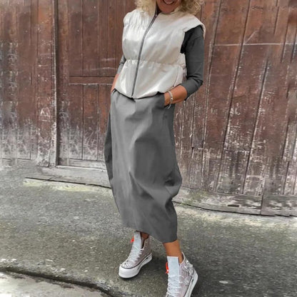 Elsbeth™ - Elegant Women's Dress with Pocket