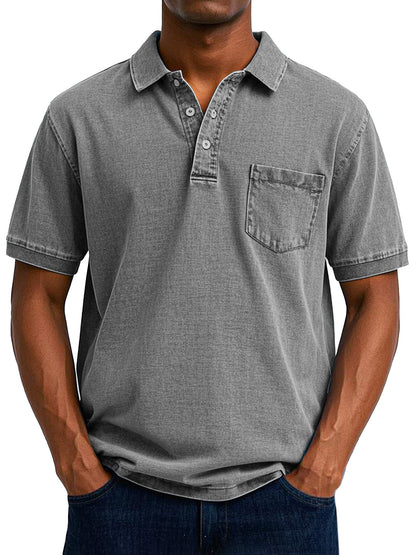 Max™ - Vintage Casual Polo Shirt
