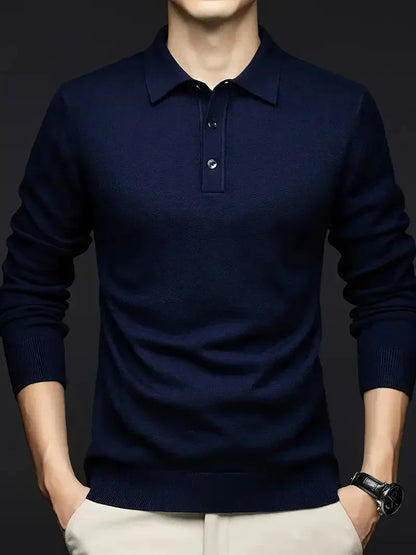 Brit & Boho™️ | Harvey Wool Blend Knit Sweater