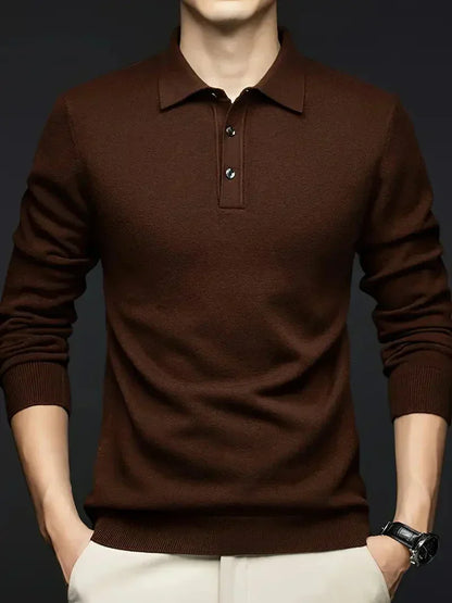 Brit & Boho™️ | Harvey Wool Blend Knit Sweater