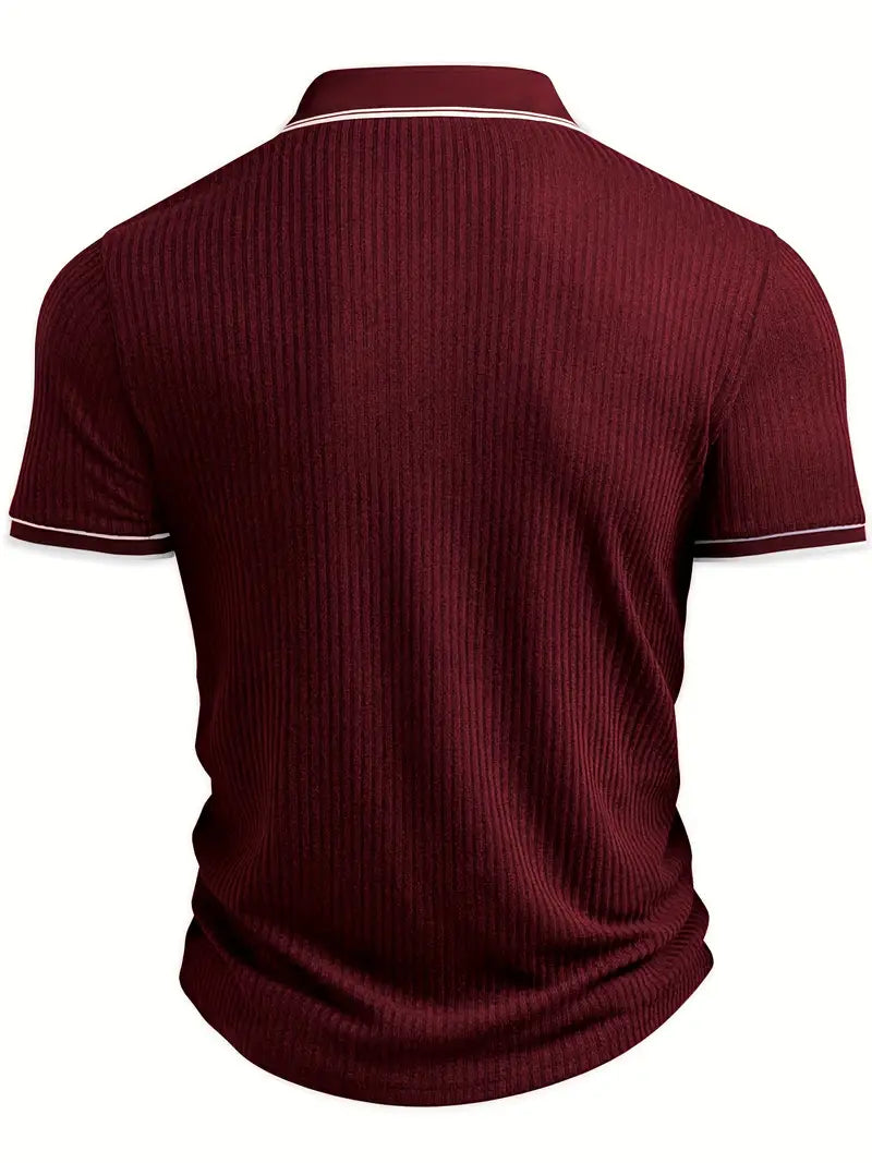 Emilio™ - Men's Custom Ribbed Polo