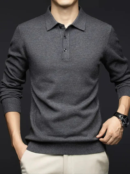 Brit & Boho™️ | Harvey Wool Blend Knit Sweater