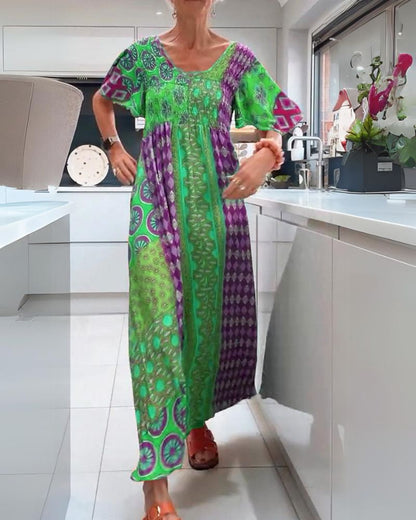 Melania™ - Colorful Bohemian Dress