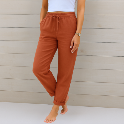 Alyse™ - Premium Linen Stretch Pants