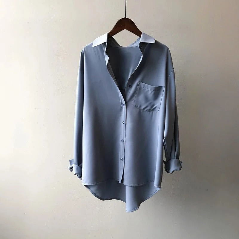 Ellie™ - Elegant Silk Blouse