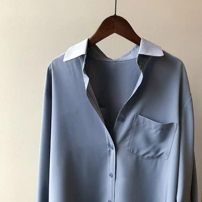 Ellie™ - Elegant Silk Blouse