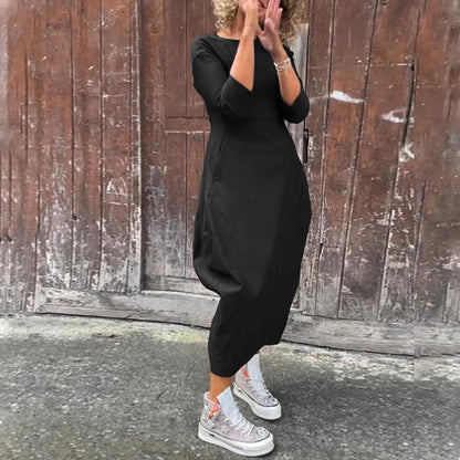 Elsbeth™ - Elegant Women's Dress with Pocket