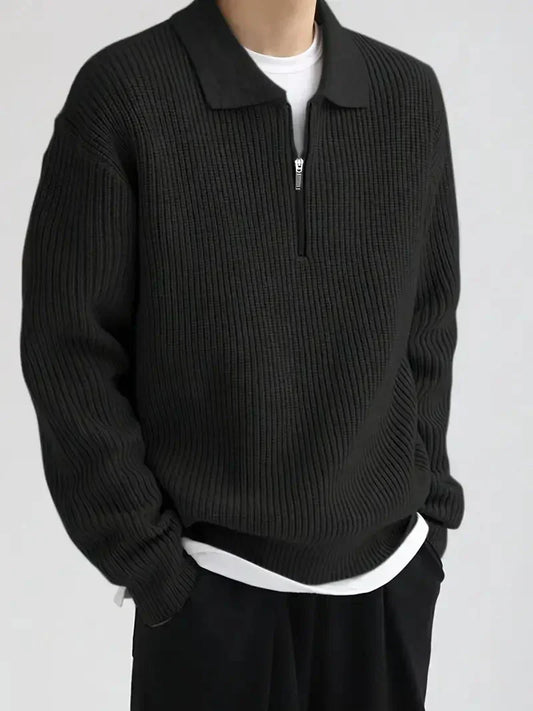 Brit & Boho™️ | The Modern Slim Quarter Zip