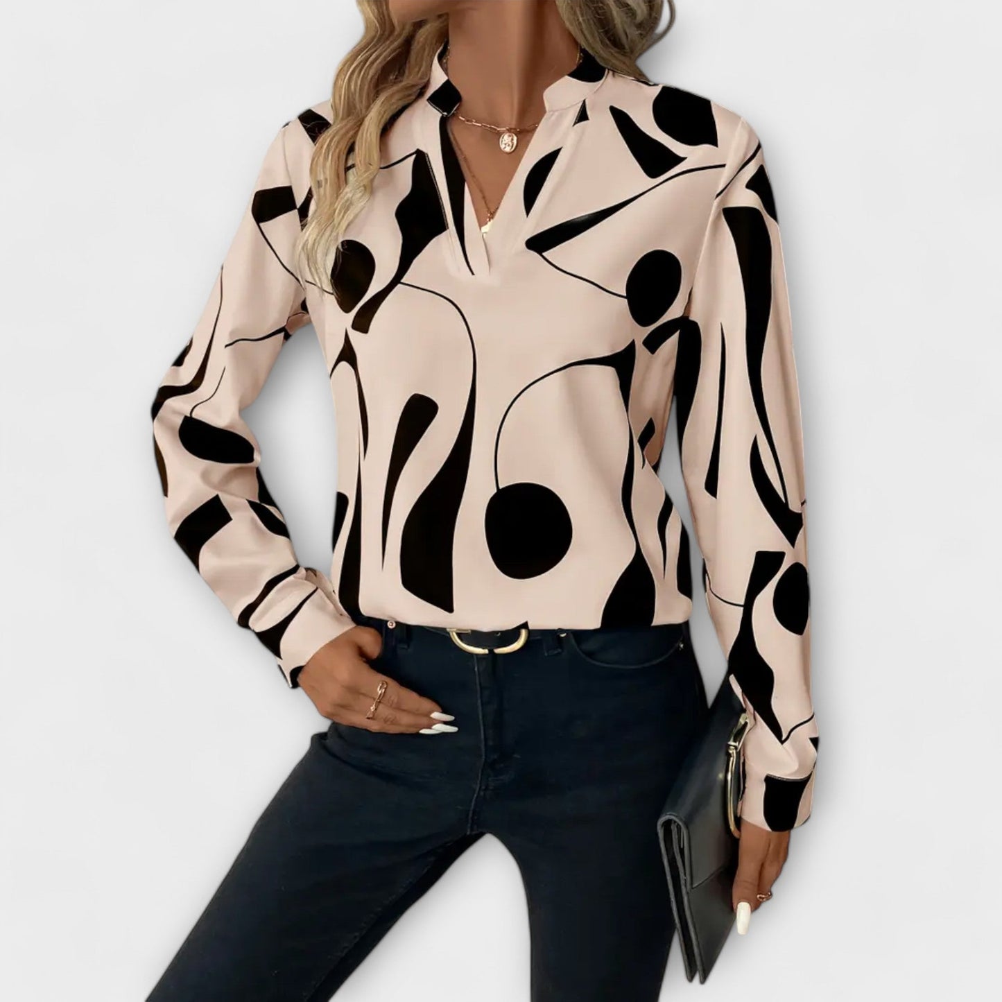 Celine™ - Elegant Blouse With Design