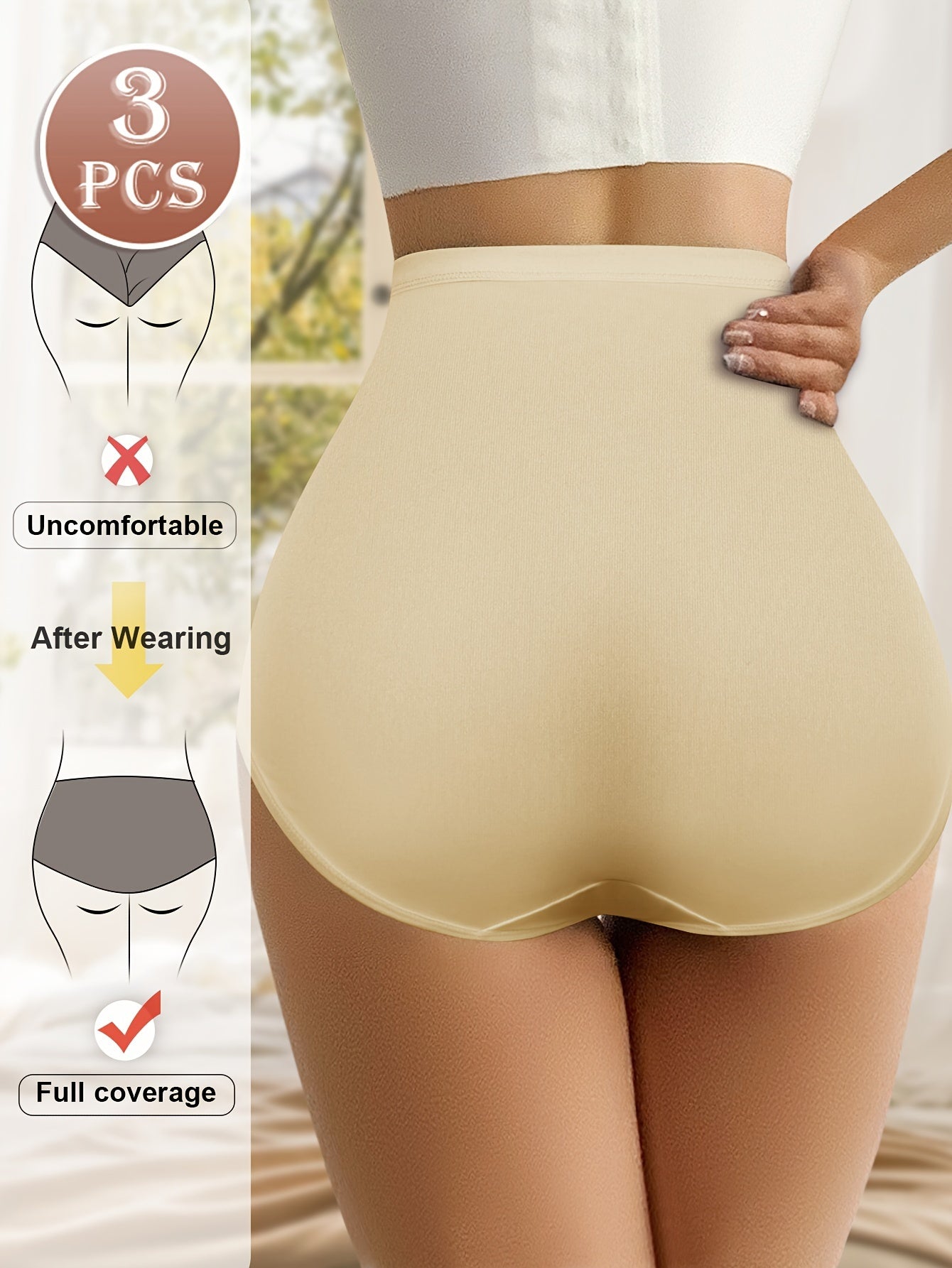 Elvy™ - Women's High-Waisted Tummy Control Panties