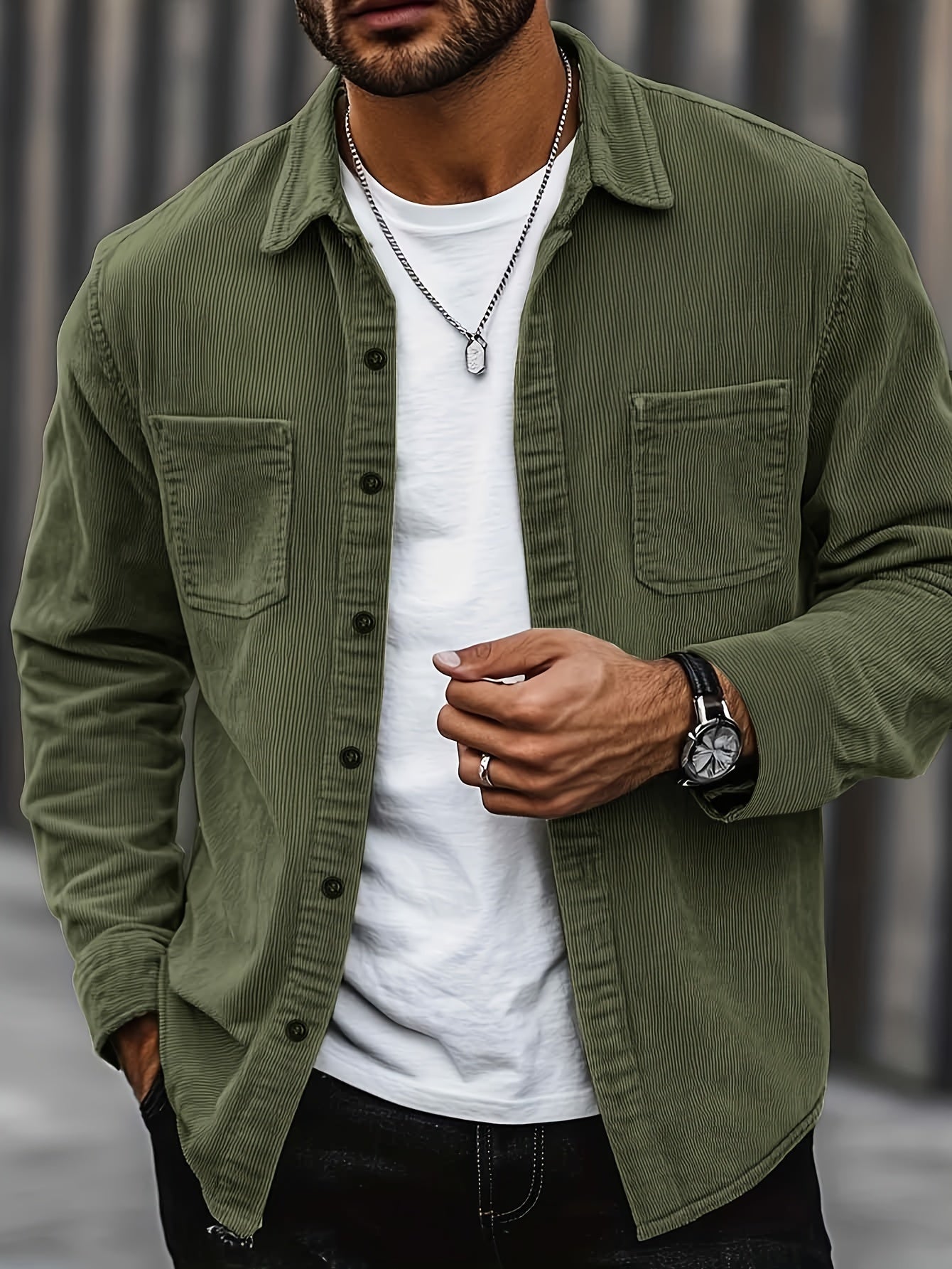 Johan™ - Men’s Corduroy Shirt Jacket
