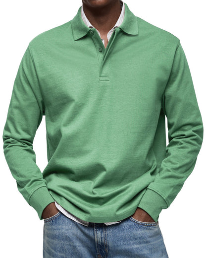 Alex™ - Long Sleeve Casual Polo