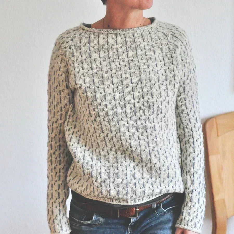 Kristine™ - Cozy Textured Knit Sweater