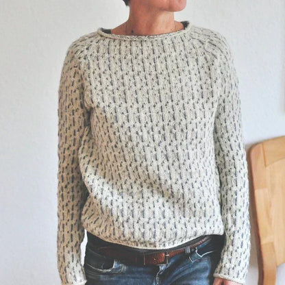 Kristine™ - Cozy Textured Knit Sweater