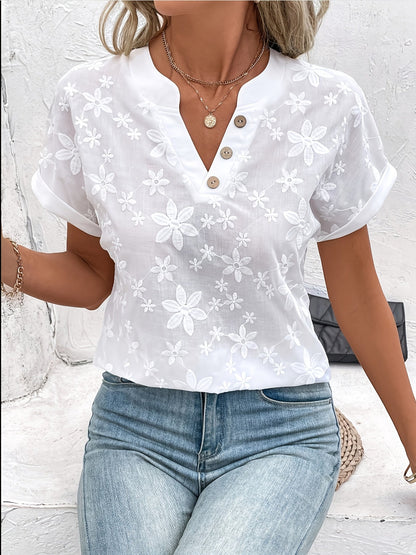 Dafne™ - Summer Floral Loose Shirt
