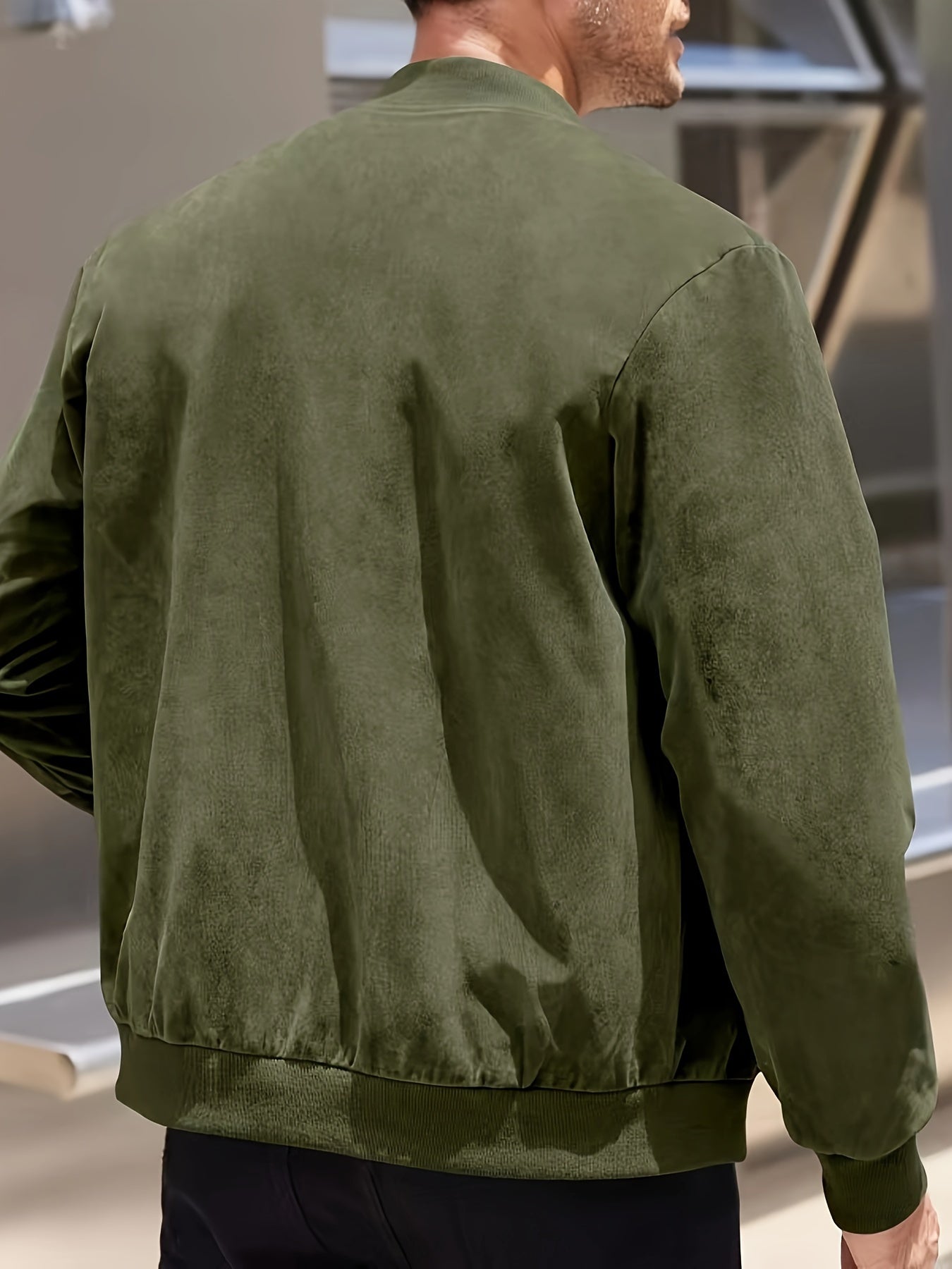 Dex™ - Classic Suede Zipper Jacket