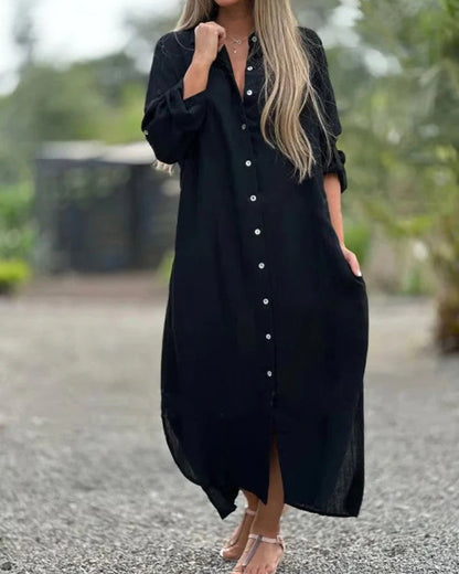 Bianca™ - Comfy Italian Cotton Dress