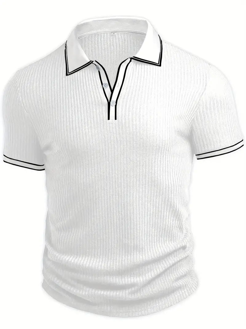 Emilio™ - Men's Custom Ribbed Polo