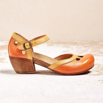 Fria™ - Comfortable Low Heel Sandals