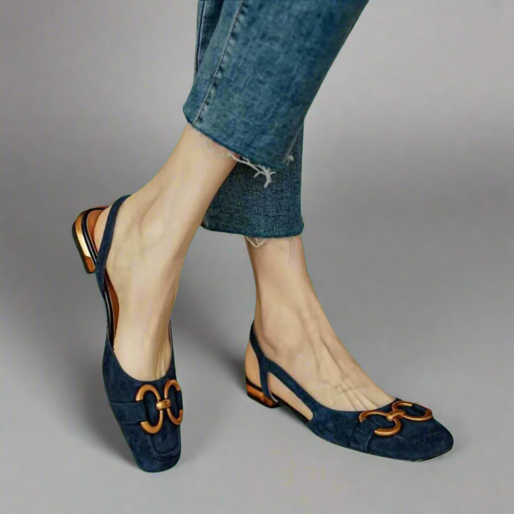 Adelrun | Elegant Orthopedic Sandals with Block Heel