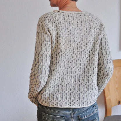 Kristine™ - Cozy Textured Knit Sweater