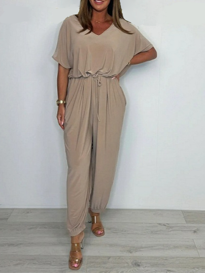 Mary™ – Comfy Cotton Jumpsuit