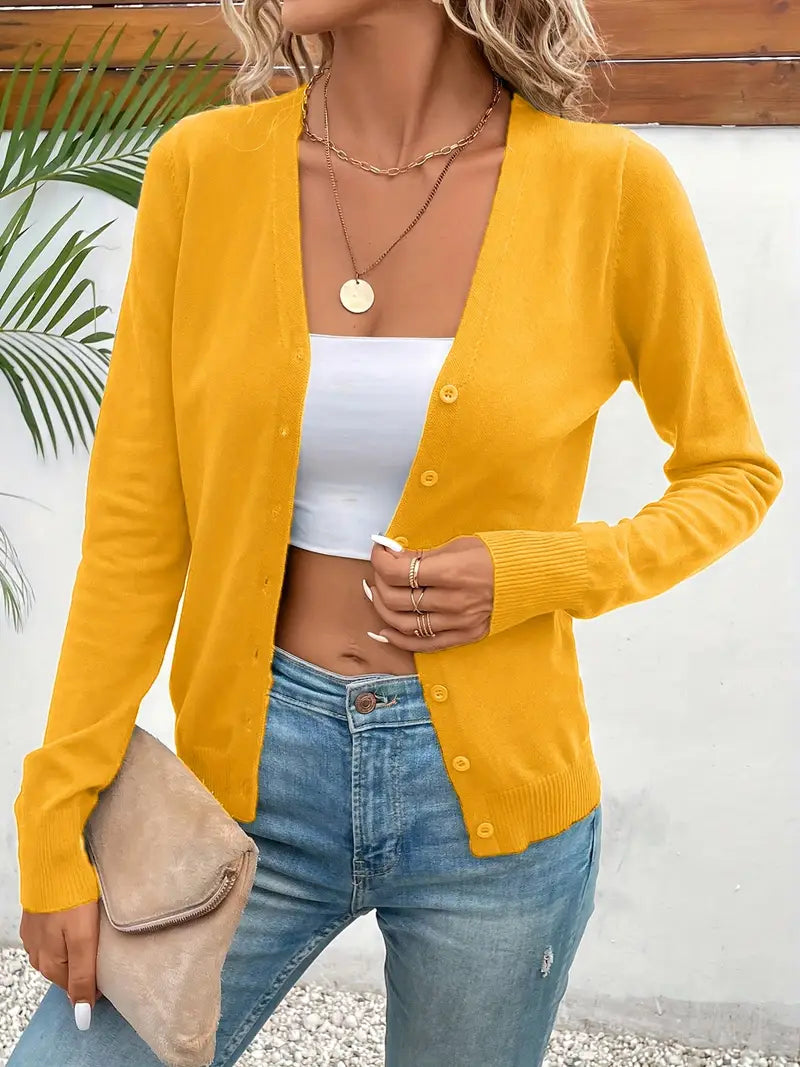 Odele™ - Graceful Minimalist Cardigan