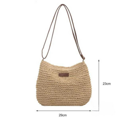 Fredhild | Classic Woven Style Shoulder Bag