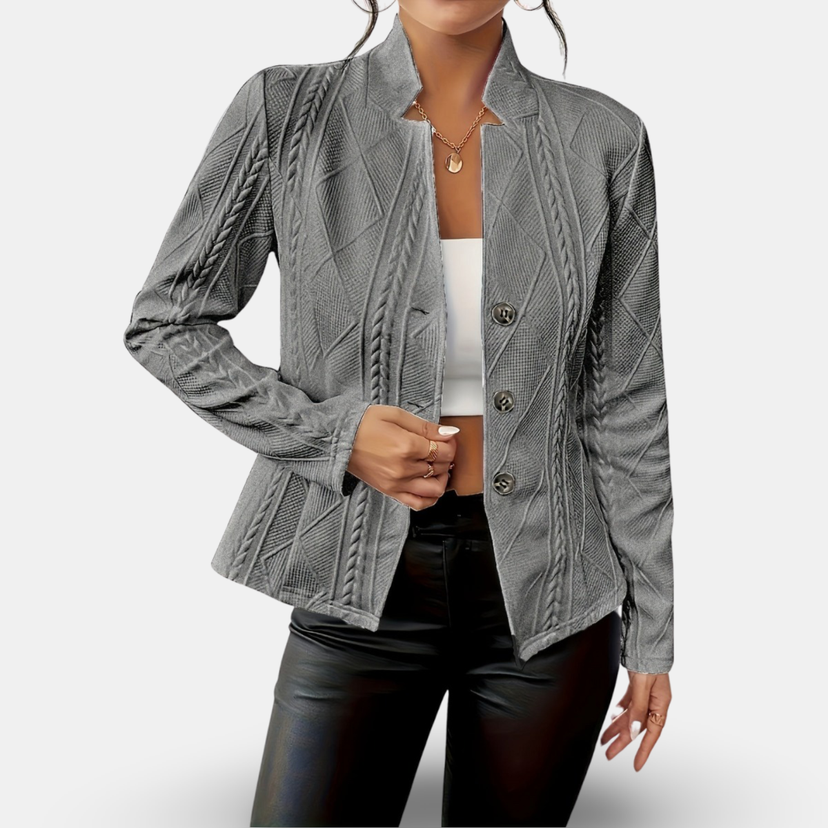 Susanna™ - Elegant Tailored Cardigan