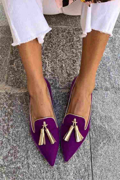 LOAFER WITH ELEGANT TASSEL
