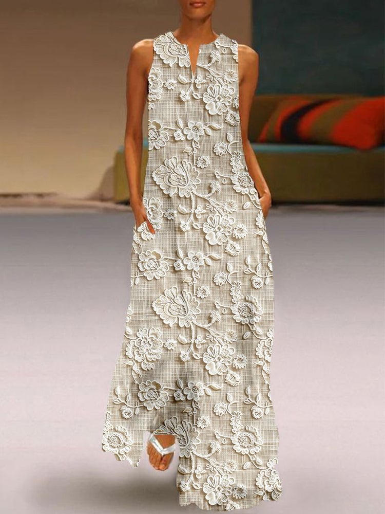 Alouette™ - Lace Printed Dress