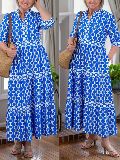 Juliette™ - Chain Link Midi Dress