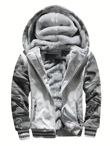 Noah - Cozy Hooded Fleece Jacket for Men