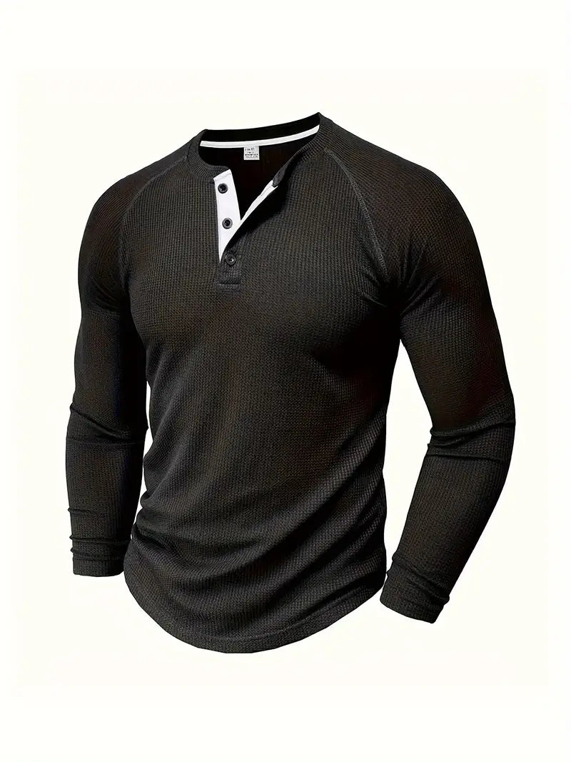 Chad™ - Men's Henley Shirt