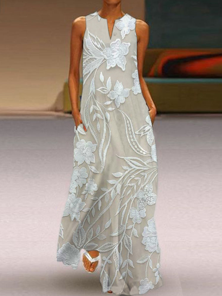 Meliora™ - Luxe Printed Dress