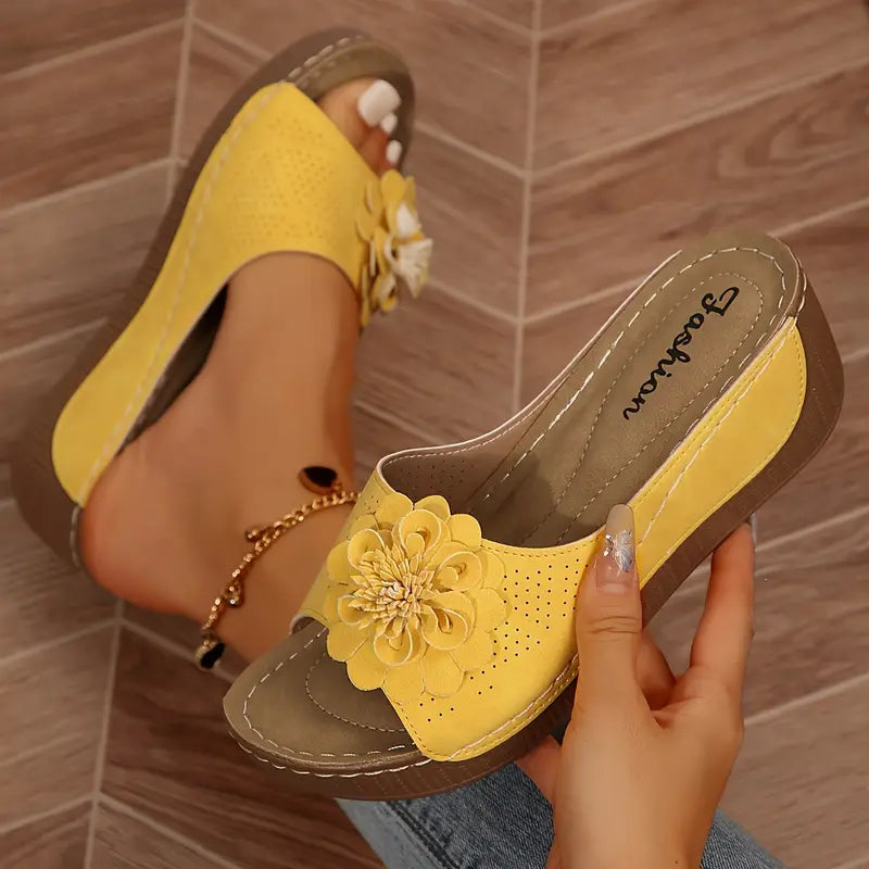 Belle™ - Floral Orthopedic Sandals