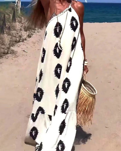 Sunshine™ - One Shoulder Loose Maxi Dress