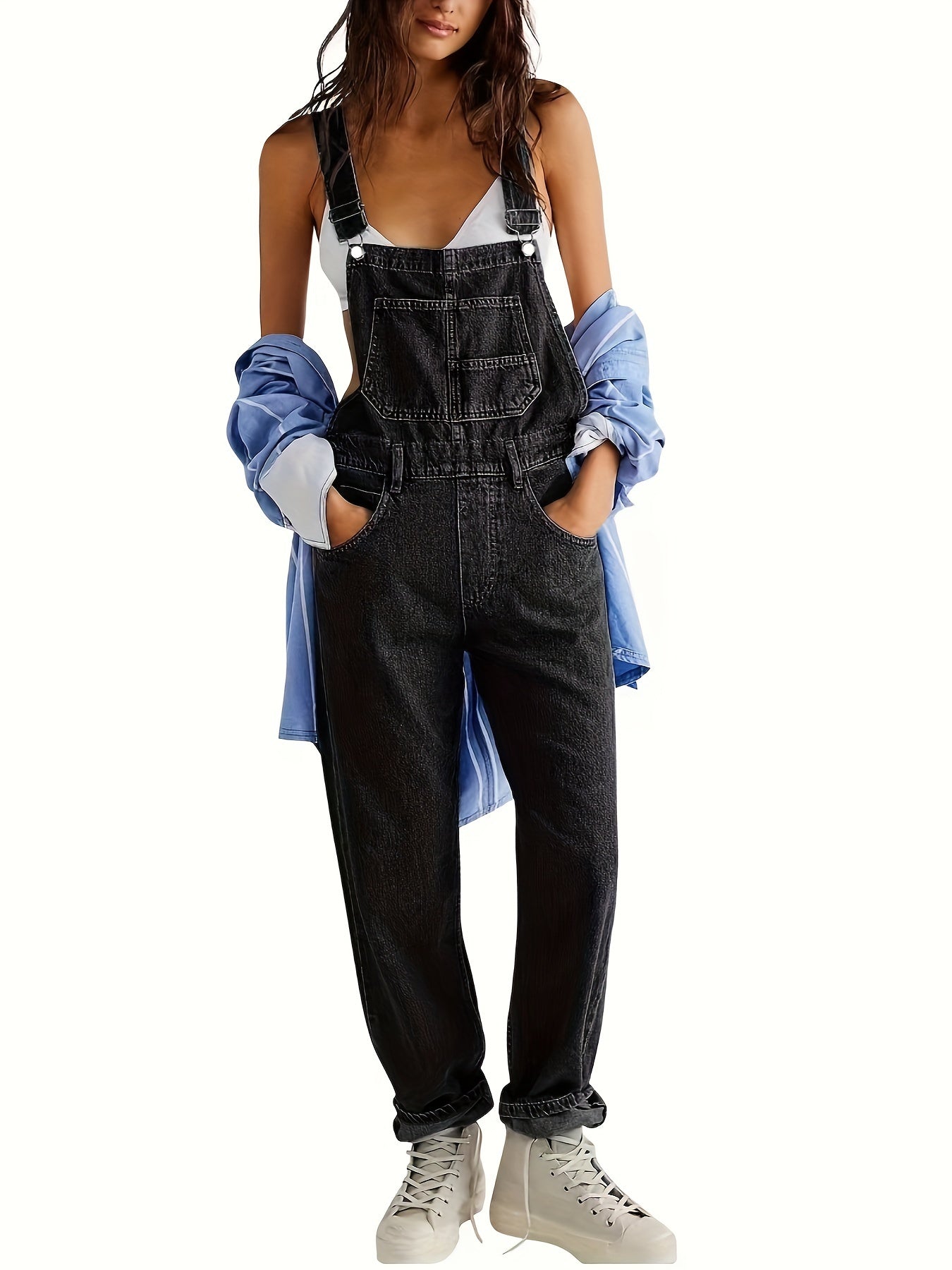 Wendy™ - Trendy Denim Overalls