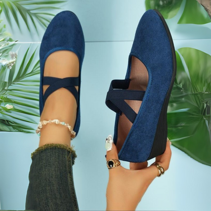 Angel™ - Comfortable Closed Wedge Flats