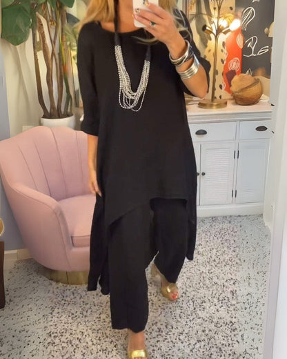 Marila™ - Cotton Two Piece Set