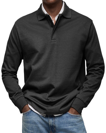 Alex™ - Long Sleeve Casual Polo