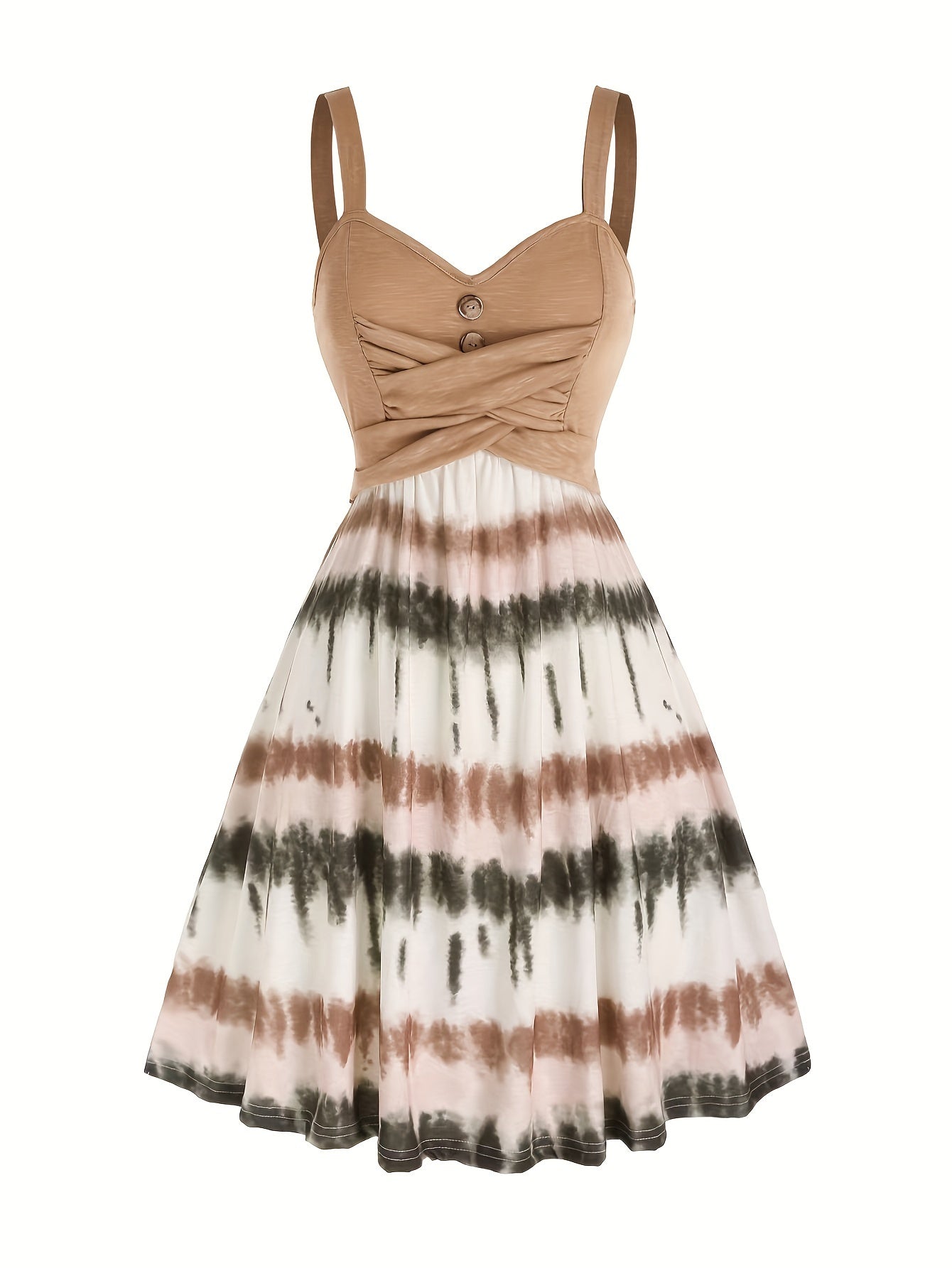 Gisele™ - Comfortable Tie-Dye Sleeveless Summer Dress