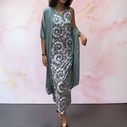 Melanie™ - Elegant Dress With Cardigan