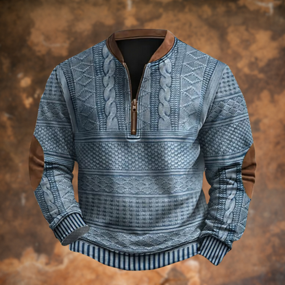 Ford™ - Textured Half-Zip Pullover Sweater